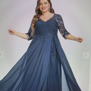 Evening Gown, Mother of the Bride, Wedding, Prom